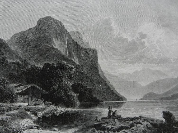 Stiche: Walensee Xylographie – Gebraucht aus Risch von Rischli15 1