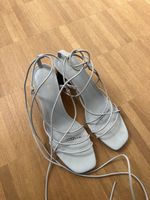 &other stories blue sandals