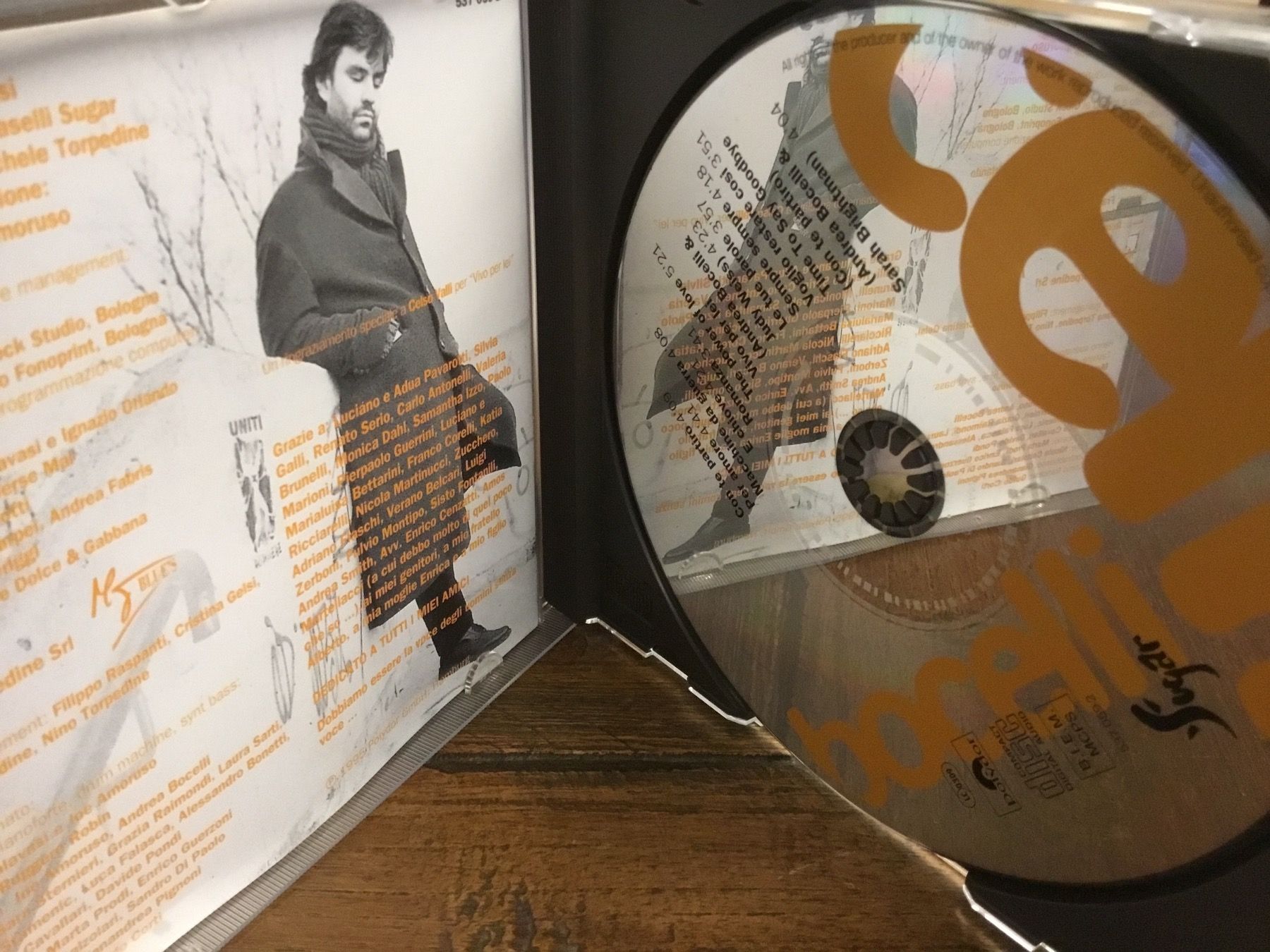 CD: Bocelli – Usato da Thierachern venduto da sweden08 2