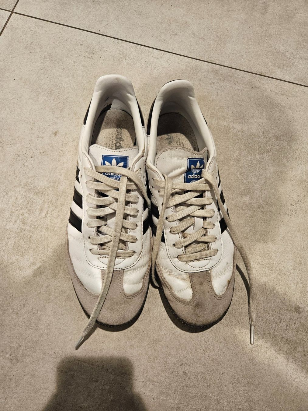 Adidas Scarpe da uomo: Original adidas Samba OG White / Core Black - Grösse 43,5 – Usato da Lugano venduto da dan_2qsg 1