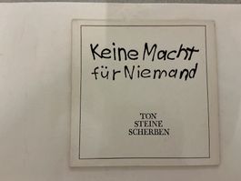 Ton Steine Scherben 2-LP - Keine Macht für Niemand