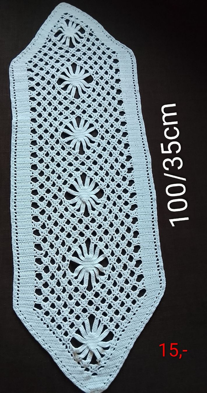 Tessuti: Lot de napperons en crochet blanc  – Nuovo (secondo la descrizione) da Couvet venduto da fat_kyl7