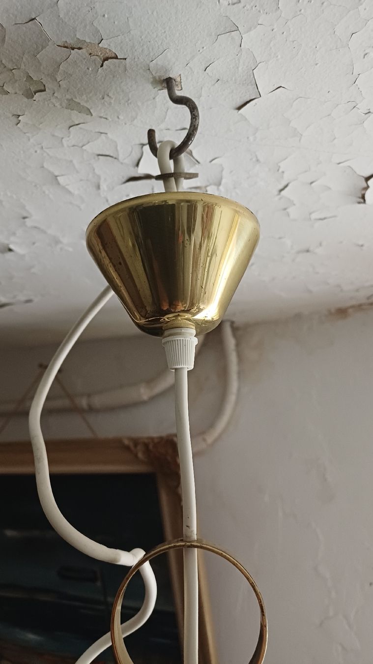 Lampade: Schöne Deckenlampe 60er Jahre – Usato da Flawil venduto da Naphtali 1