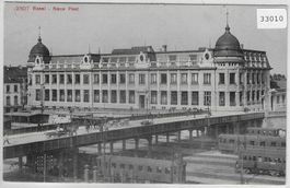 Basel - Neue Post - Bahnhof - animee belebt