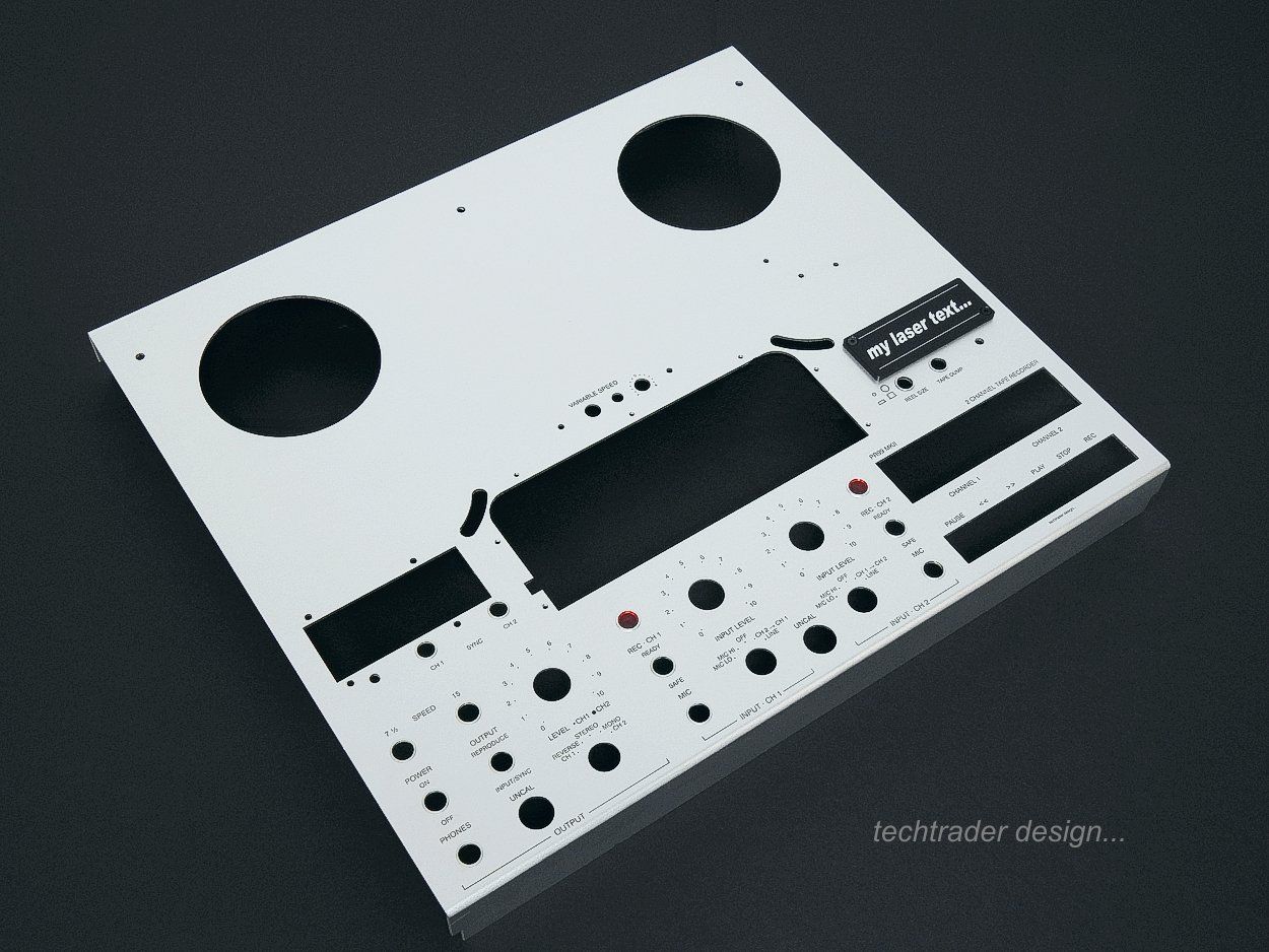 Revox Apparecchi a nastro: Frontpanel - Neuproduktion passend zu ReVox PR99 MKII – Nuovo (secondo la descrizione) da Lohn-Ammannsegg venduto da Techtrading-GmbH