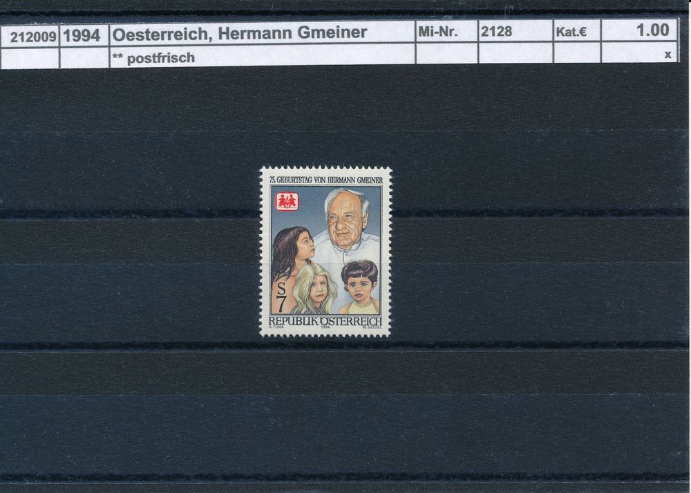 1994 Oesterreich, Hermann Gmeiner | Kaufen auf Ricardo