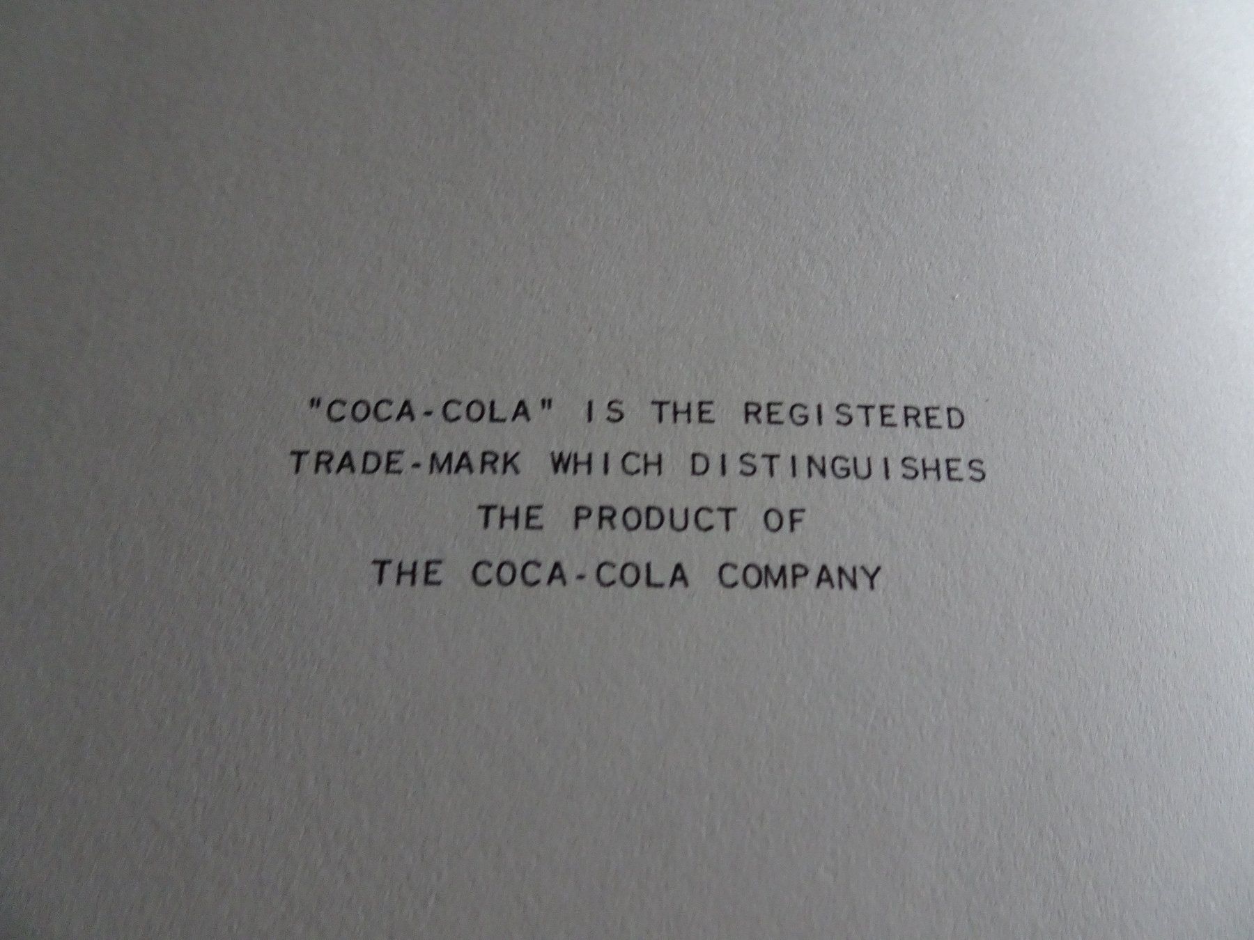 Documenti: Coca Cola   :   CARBONATION - technische Anweisung von 1956 – Usato da Vitznau venduto da Mina60 1