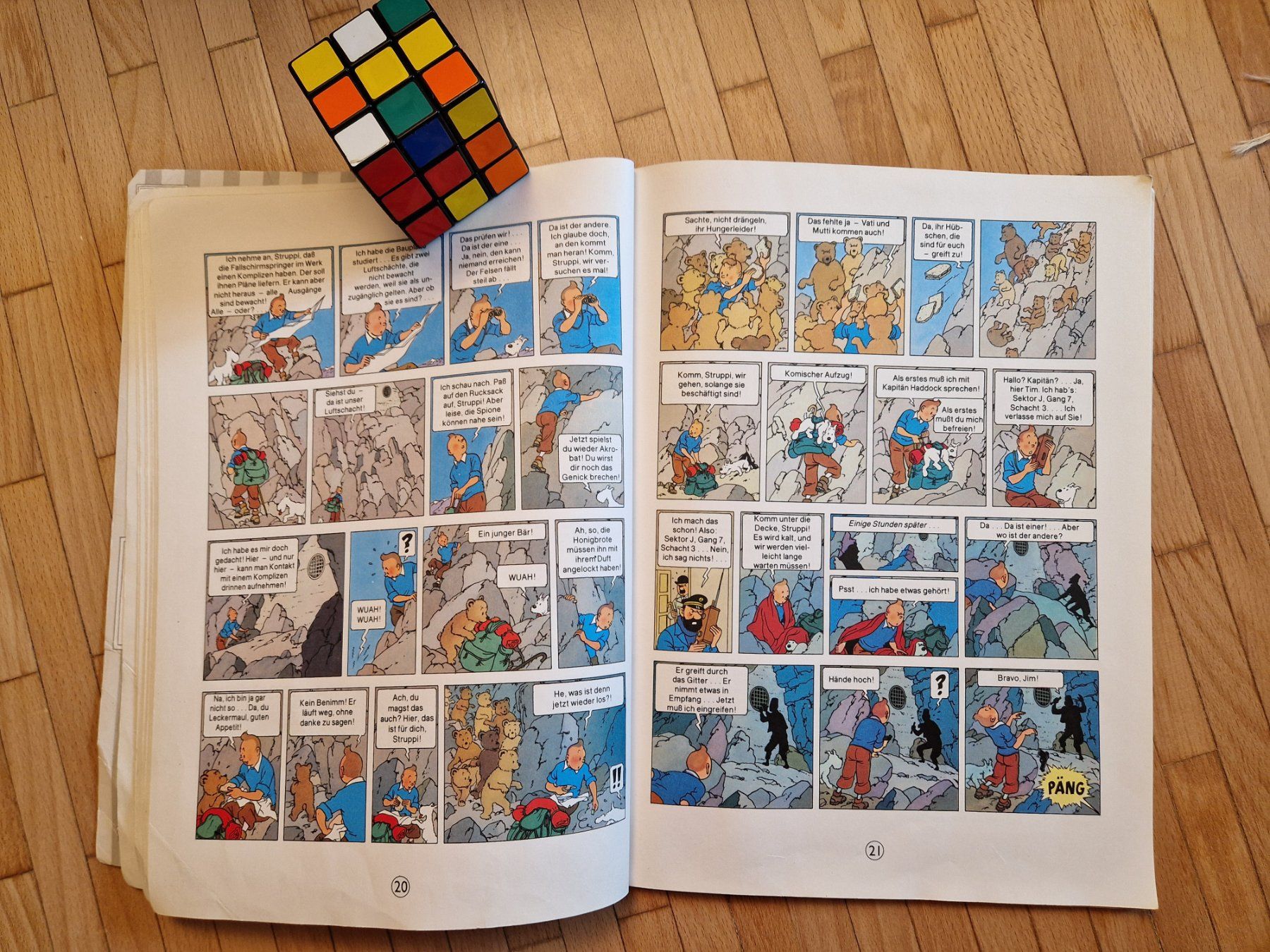 Fumetti: Tim und Struppi - Reiseziel Mond - Nr. 7 – Usato da Zürich venduto da EhrlichJA 4