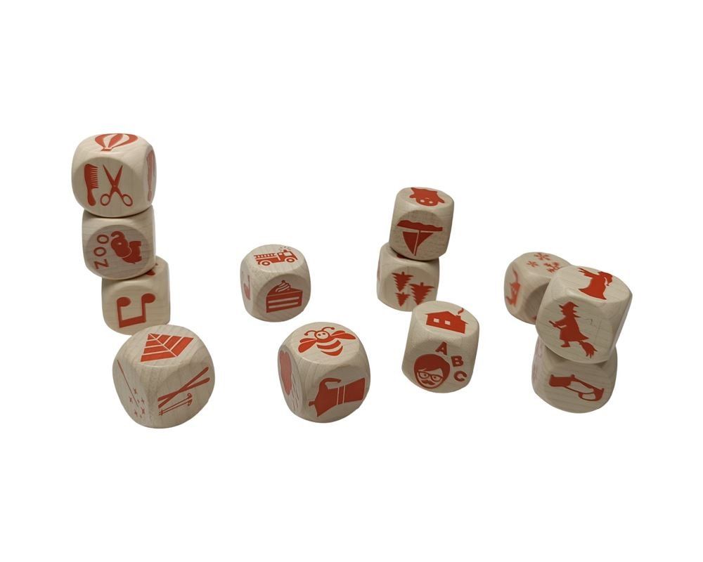 Spiele: 12 Geschichten-Würfel – Neu (gemäss Beschreibung) aus Luzern von Restwert_Luzern