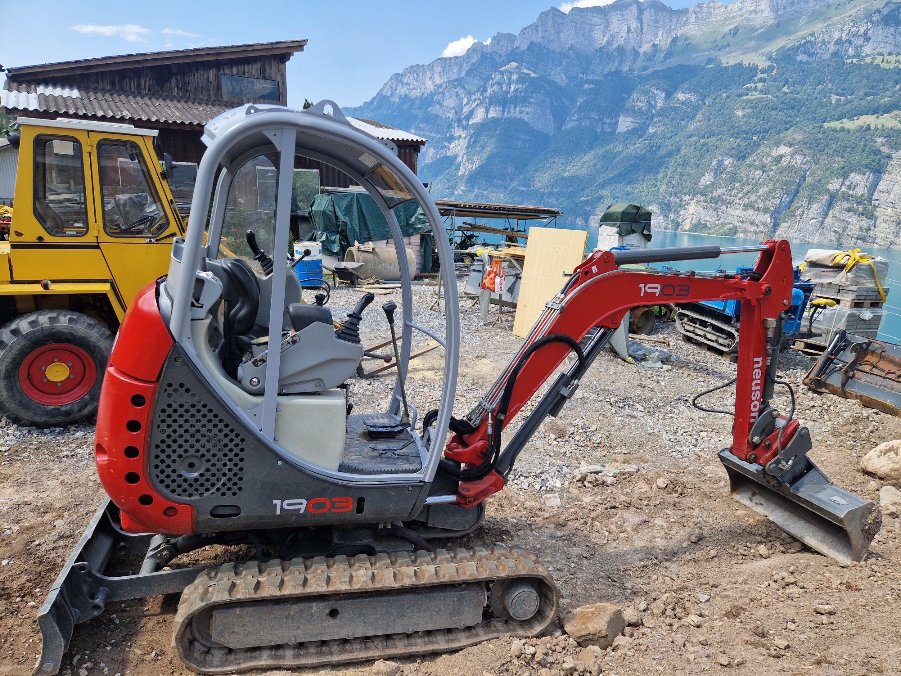 Bagger: Neuson 1903 – Gebraucht aus Mols von Baumer.93