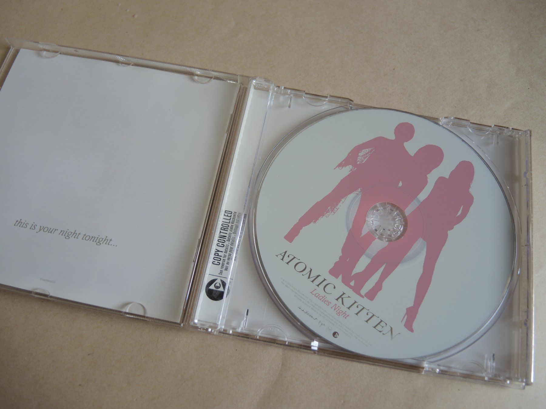 CD: CD Atomic Kitten - Ladies Night CD – Usato da Rorschach venduto da Pop-upBrocki 1