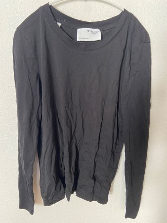 Haut manches longues SELECTED FEMME coton biologique