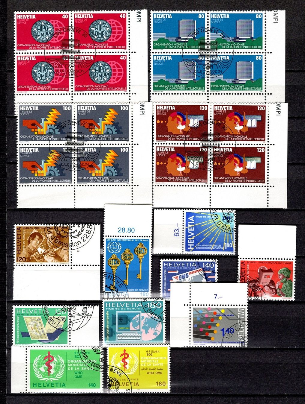 Tous les timbres: Genfer Ämter (799) – D'occasion à Burgdorf par blinky01 1