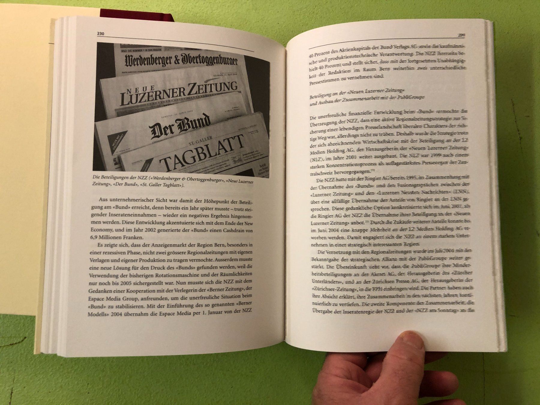 Libri: Maissen / Meyer: NZZ 1780 - 2005, 2 Bde. – Usato da Zürich venduto da allp 8