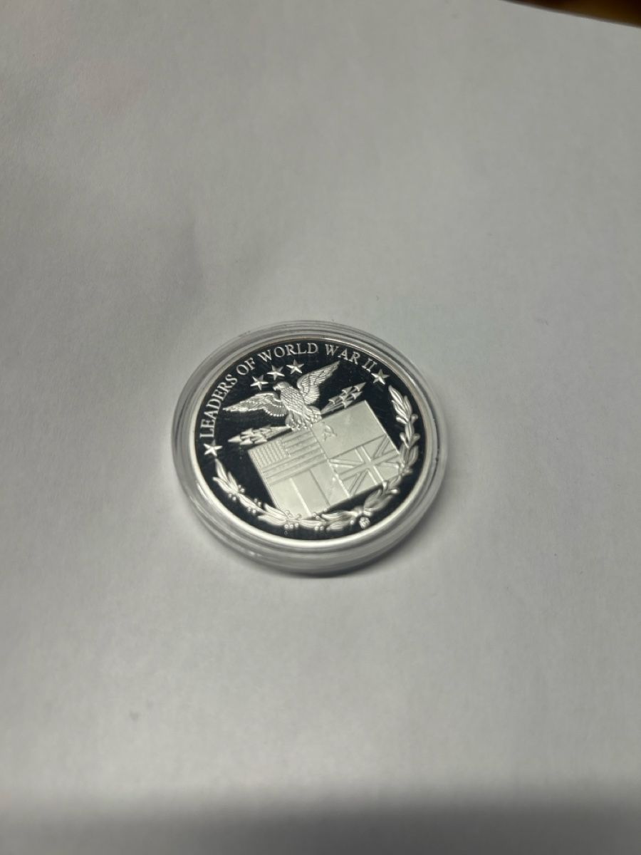 Médailles: Gedenkmedaille Dwight D. Eisenhower WWII Silber – Neuf (Voir description) à Kreuzlingen par guenstigergehtsnicht
