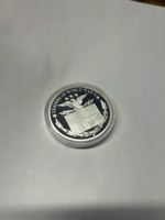 Gedenkmedaille Dwight D. Eisenhower WWII Silber