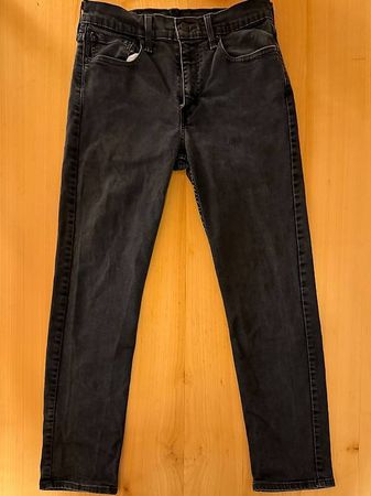 Levis 502 HI-BALL Jeans Schwarz Grösse: 32/32