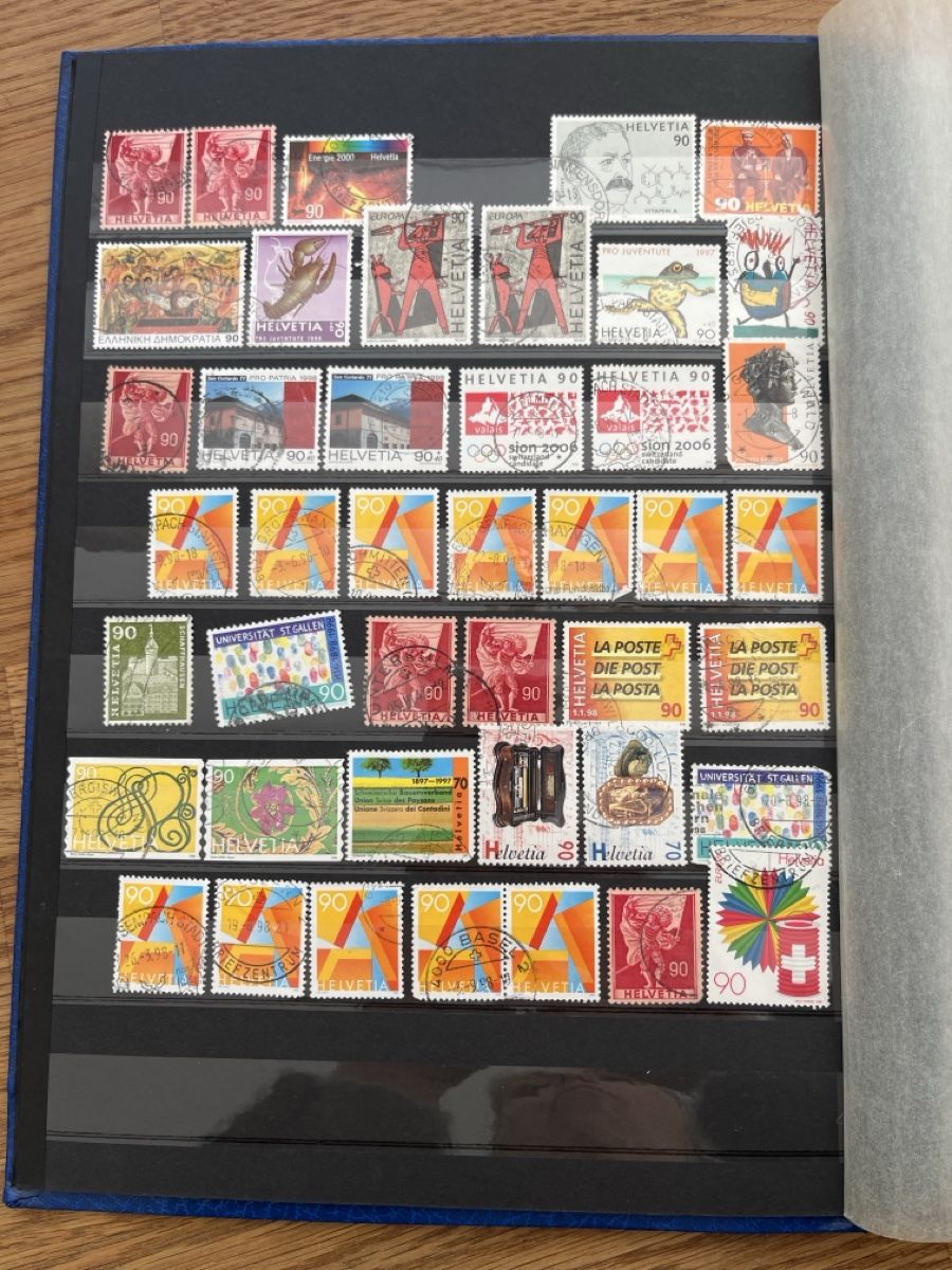 Tous les timbres: Briefmarken Album, div. Länder – D'occasion à Sursee par abcdxyz 3