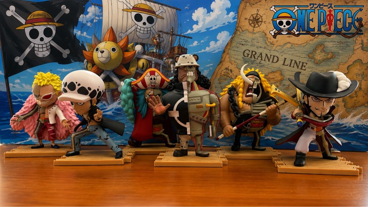 Statuette: One Piece Half Skull Figuren Set (6x) – Nuovo (secondo la descrizione) da Bülach venduto da Riccardo76