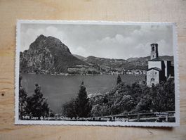 Lago di Lugano. Chiesa di Castagnola, 1948