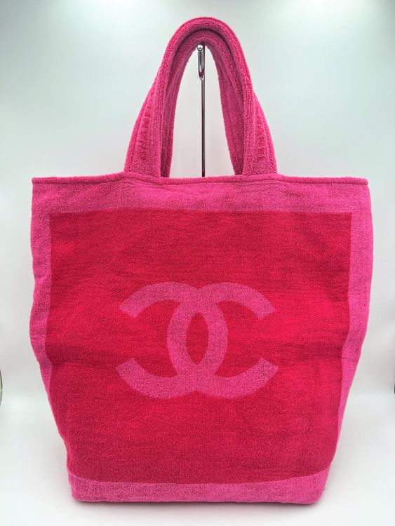 CHANEL Beach Bag & Towel Set Pink Kollektion 2020 *T695