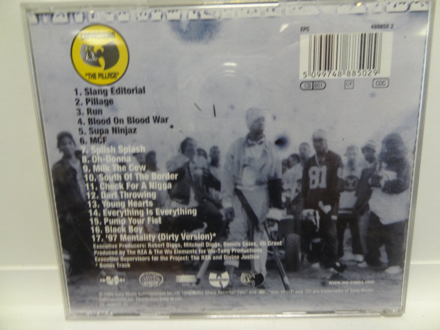 CD: Cappadonna THE PILLAGE – Usato da luzern venduto da musicandart 1