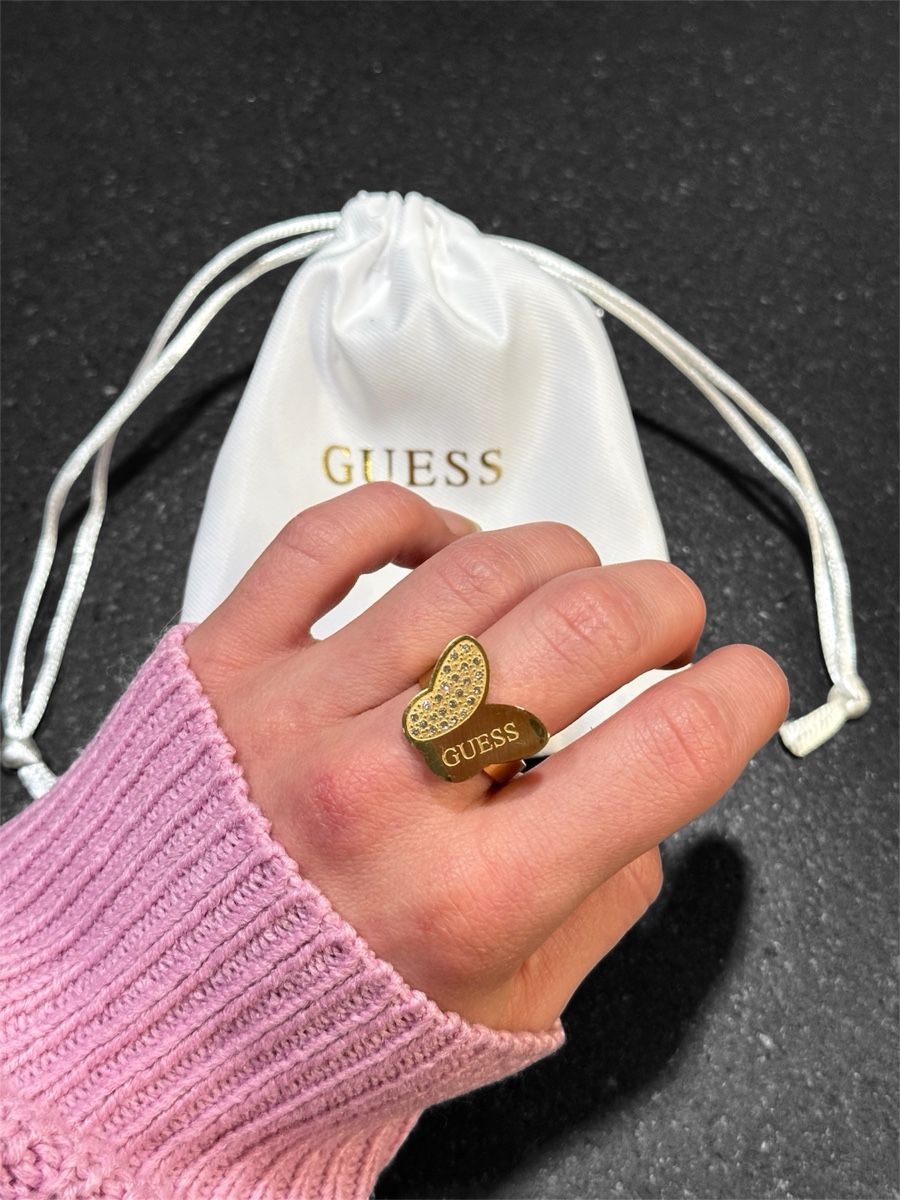 Guess Anelli: Bague Guess 18K et acier inoxydable – Nuovo (secondo la descrizione) da Châtel-St-Denis venduto da Montclair_Swiss