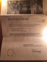 Gutschein fürs Chicago Outfit Dinner im Casino Bern