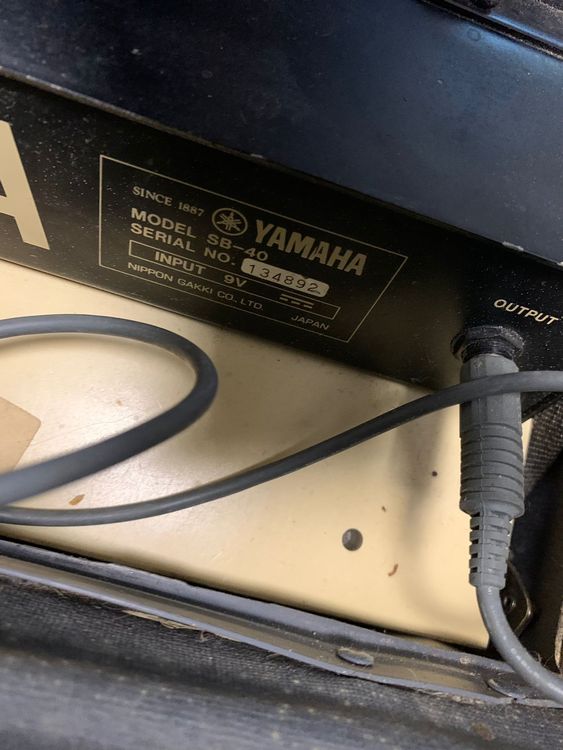 Yamaha SB40 Pedalboard Japan 1981 Kaufen auf Ricardo
