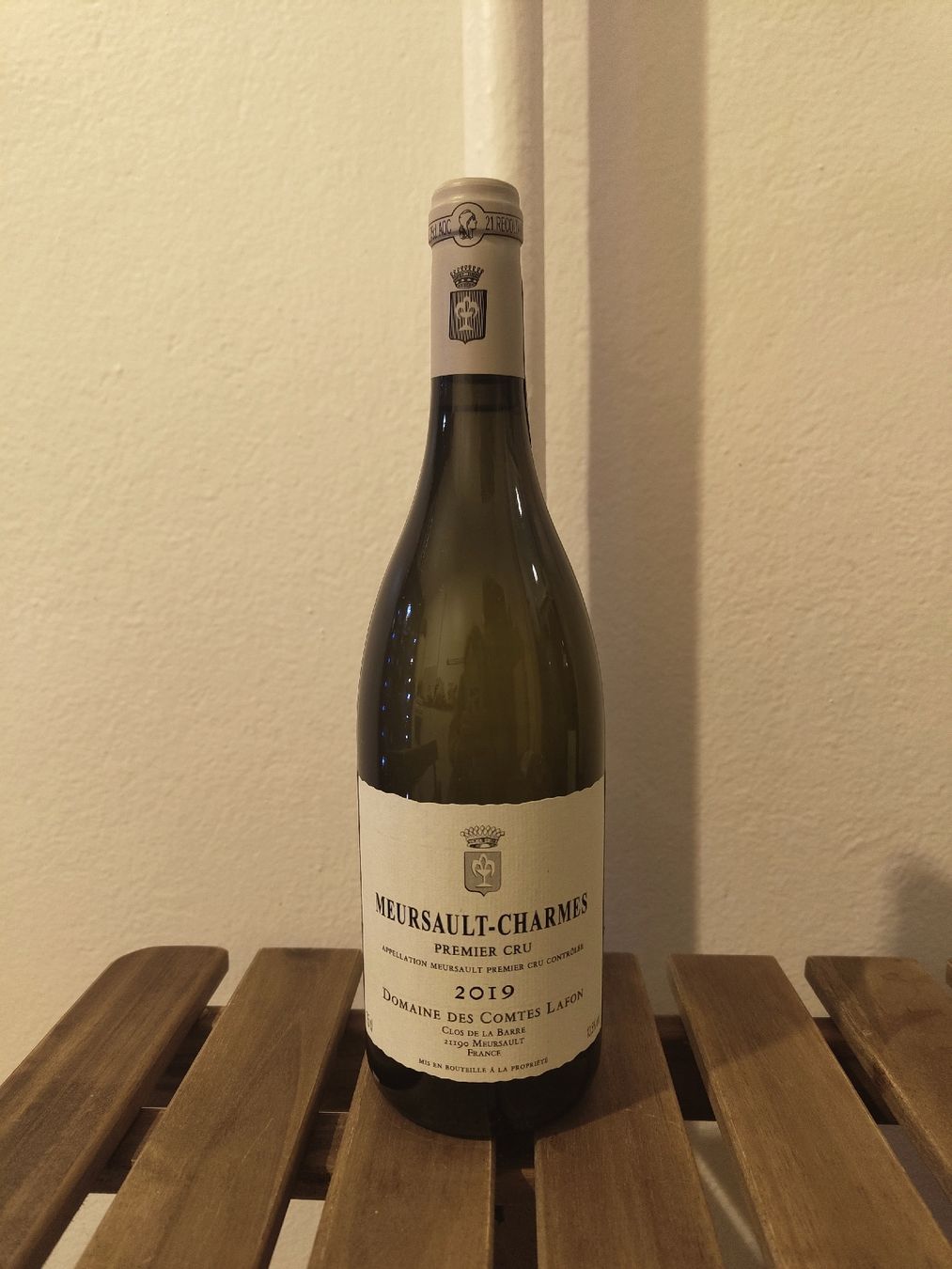 Wein: Meursault Charmes Comtes Lafon – Neu und originalverpackt aus Fribourg von Guinoel