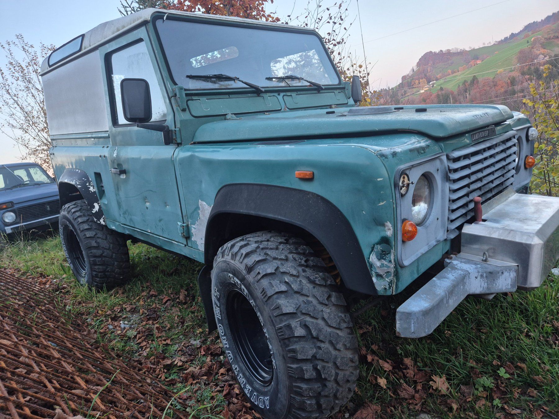 Land Rover Autos: Land Rover Defender 90 TD – Gebraucht aus Oberschrot von pullax1964 1