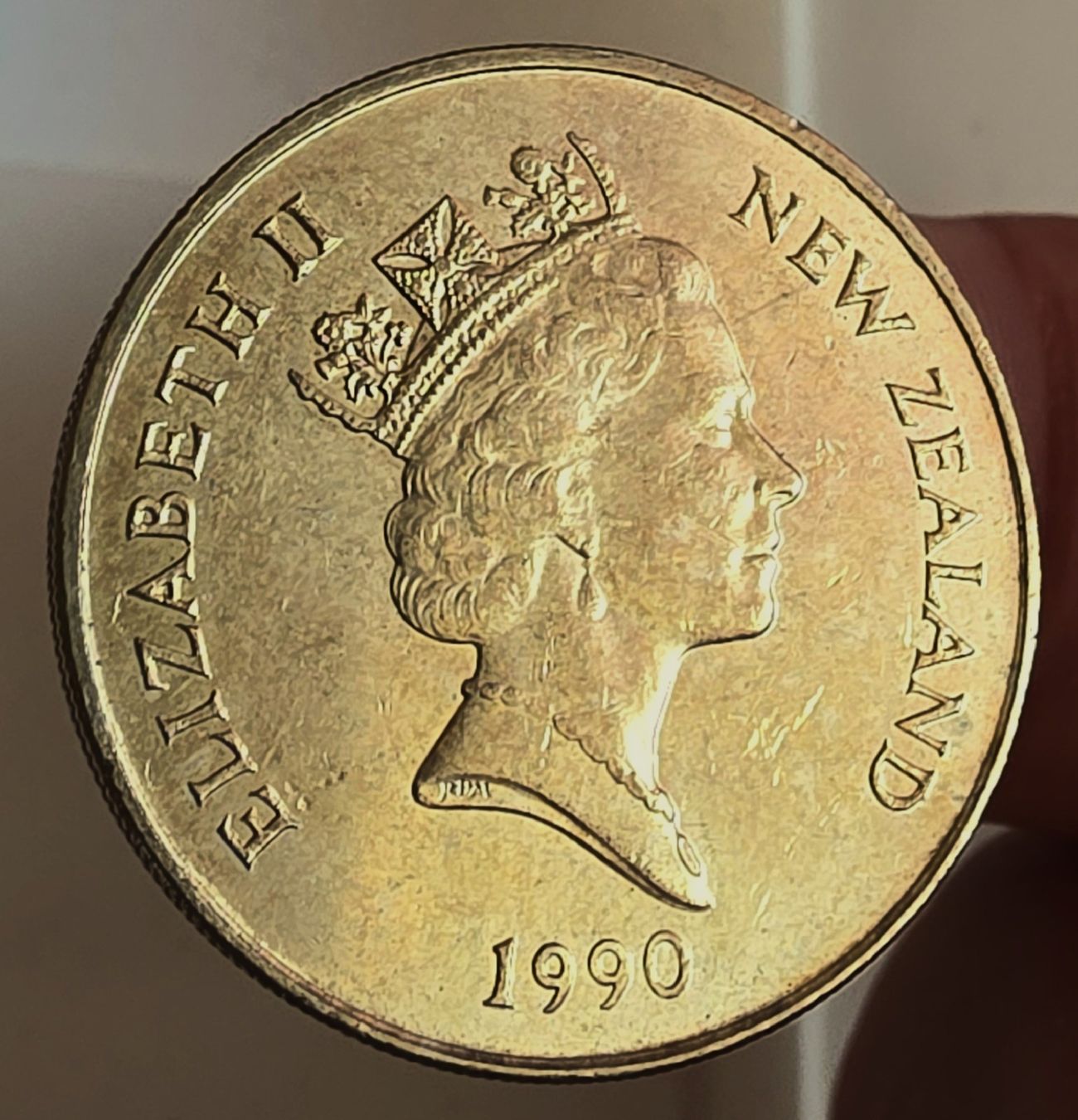 Alle Münzen: NEUSEELAND 2 DOLLARS 1990 – Gebraucht aus Winterthur von Creso70 1