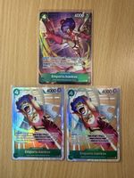 One Piece 2 x Emporio.Ivankov OP16-026 & 1 x OP16-026 AA
