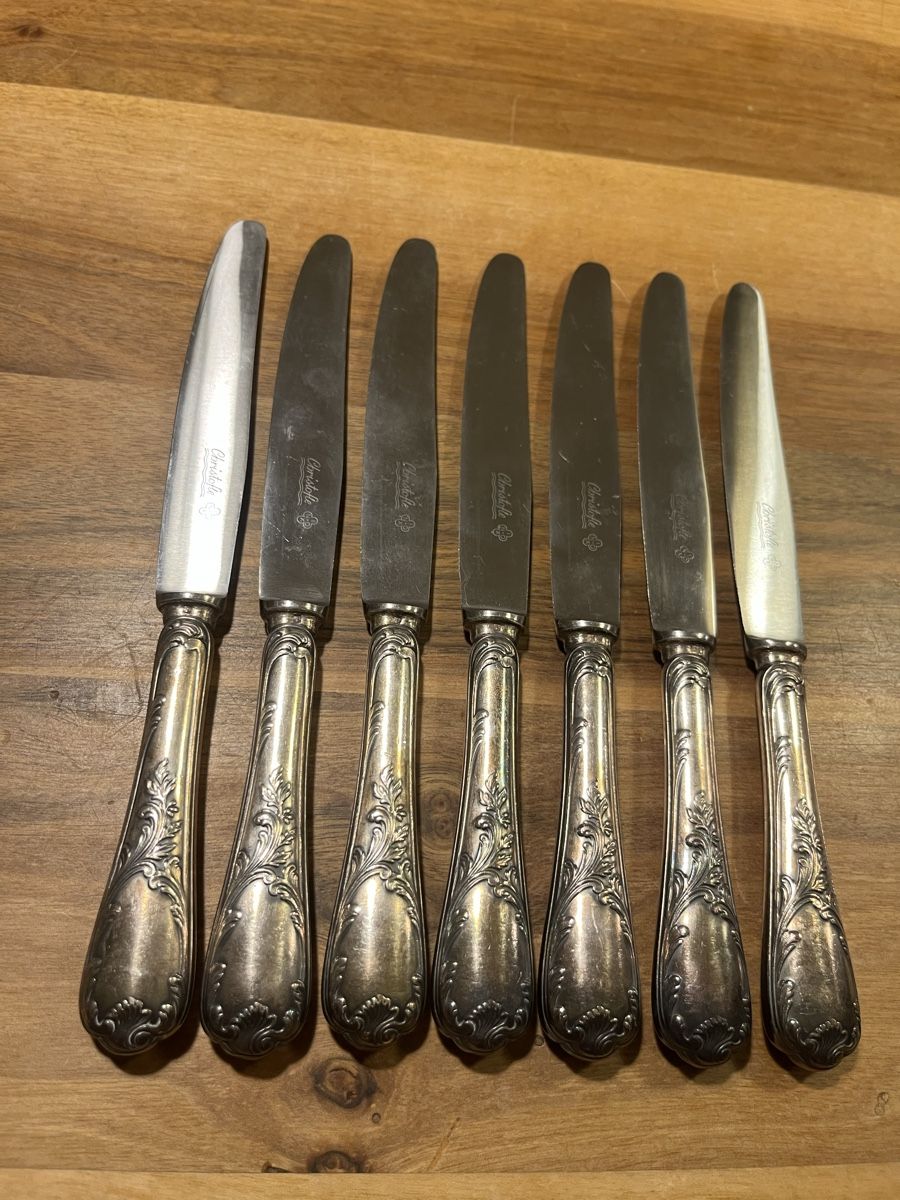 Christofle Couverts: Messer 7 Stk. Christofle Versailles – D'occasion à Würenlos par KLG_3TBs