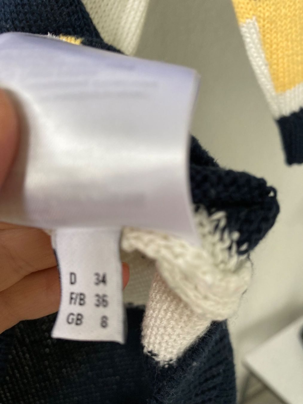 Madeleine Maglioni & Felpe: Madeleine Damenpullover multicolor/marine/Grösse 34 edel – Nuovo (secondo la descrizione) da Berneck venduto da Ordnung2021 8