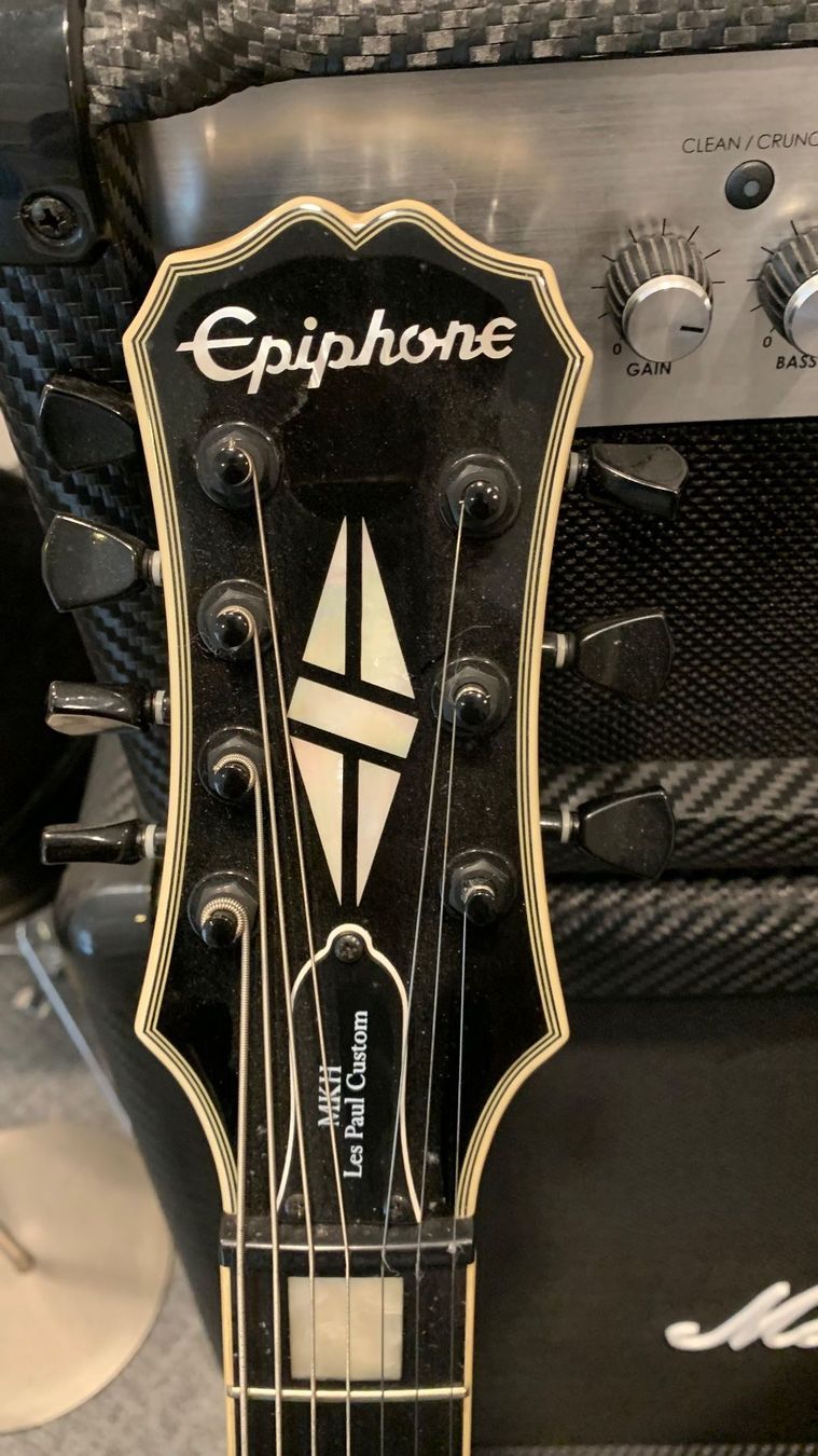 Epiphone Musikinstrumente: Epiphone Trivium matt heafy mk2 les paul custom 7 string – Gebraucht aus Hergiswil NW von opi_san 1