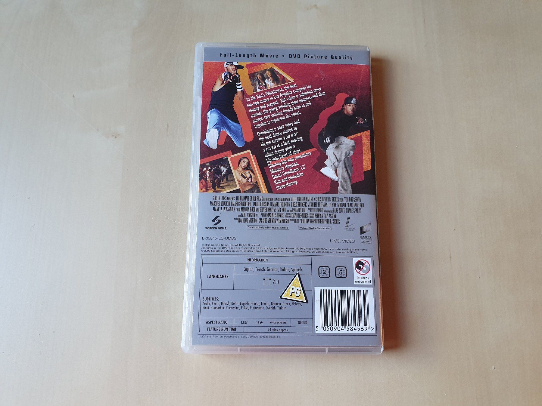 Sony Giochi: you got served UMD Movie – Usato da Stansstad venduto da collectorsshop 1