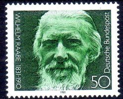 150. GEBURTSTAG VON RAABE 1981 ** POSTFRISCH ** - HE143