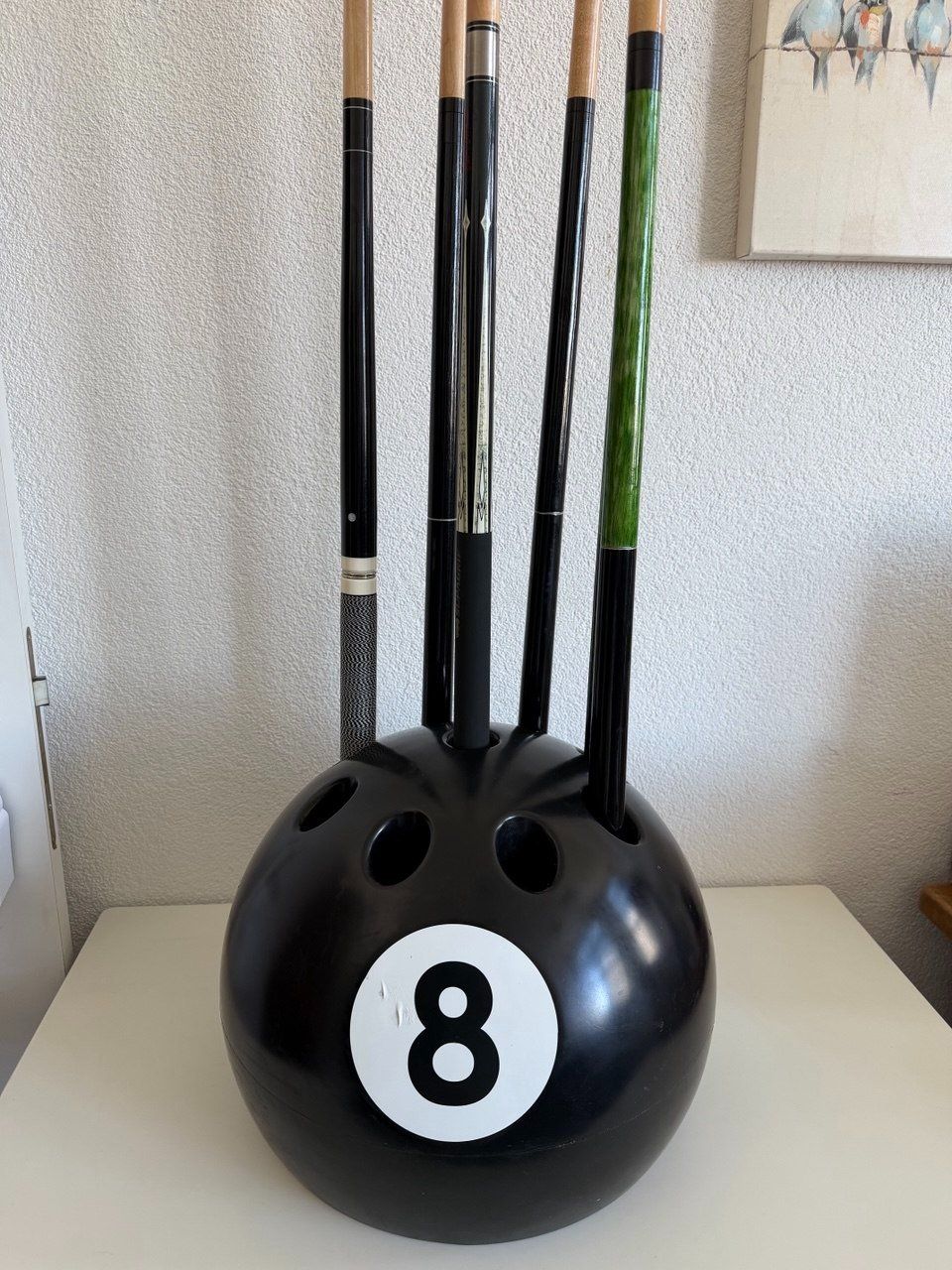 Altro in Decorazioni & Accessori: Queue-Ständer 8-Ball Kugelform - Billard Queuehalter – Usato da Brüttisellen venduto da itprofisgroup 1