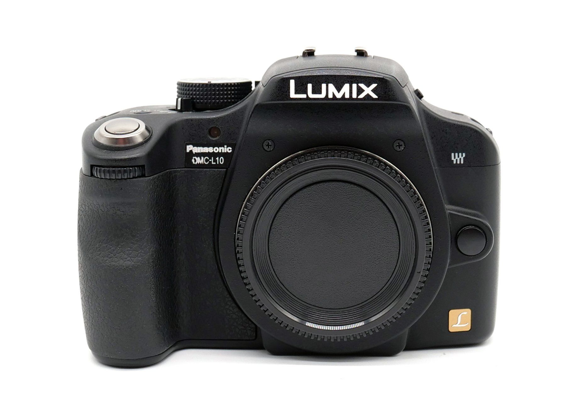 Panasonic Fotocamera: Panasonic LUMIX DMC-L10 10.1MP Systemkamera, Live View, CMOS – Usato da Ottoberg venduto da Diamola