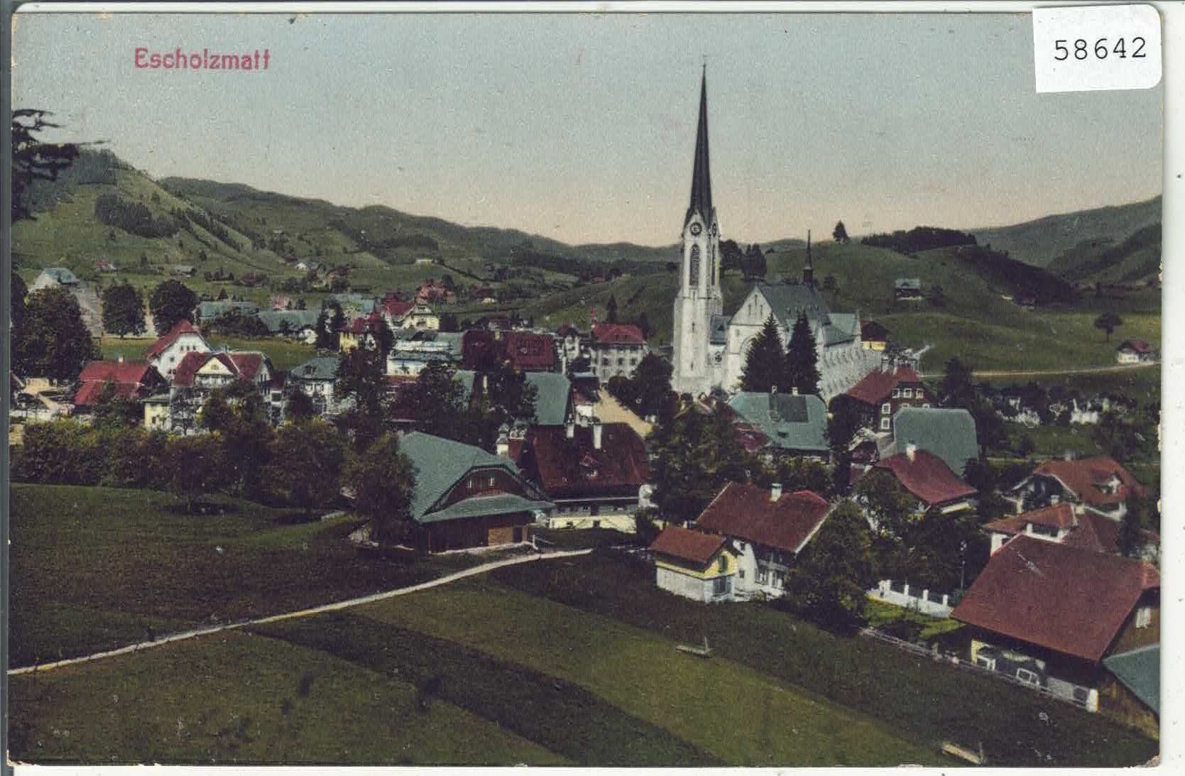 Cartoline postali: Escholzmatt - Generalansicht - coloriert – Usato da Ettingen venduto da Kartenplanet