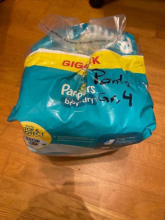 Secchi per pannolini & Pannolini: Pampers Pants Gr.4 – Usato da Sarmenstorf venduto da supisache