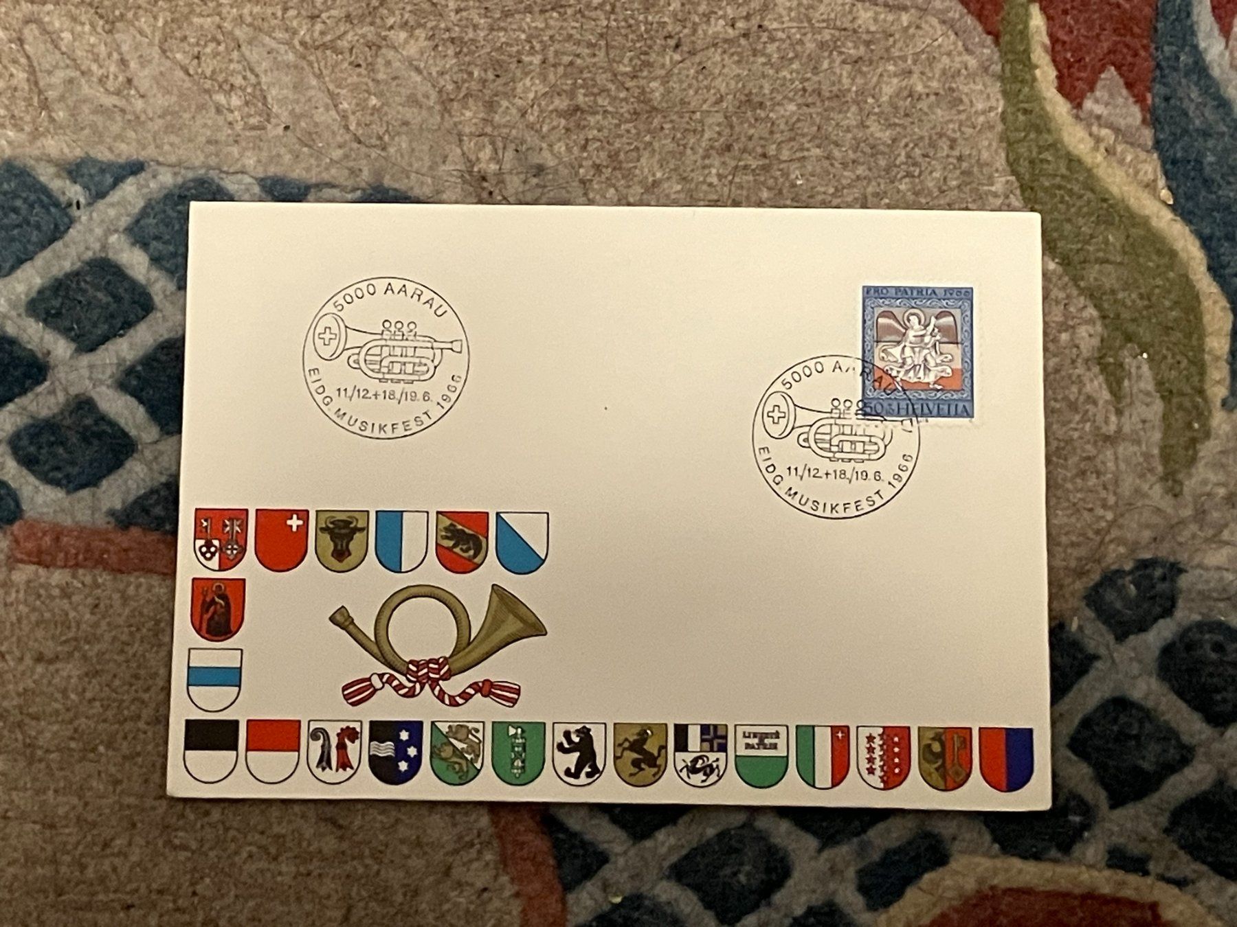 Tutti i francobolli: 1 CH FDC Pro Patria Einzelmarke 1966 – Nuovo (secondo la descrizione) da Koblenz venduto da Markenhimmel