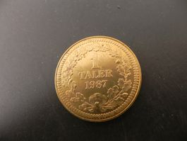 Medaille Zofingen 1 Taler 1987