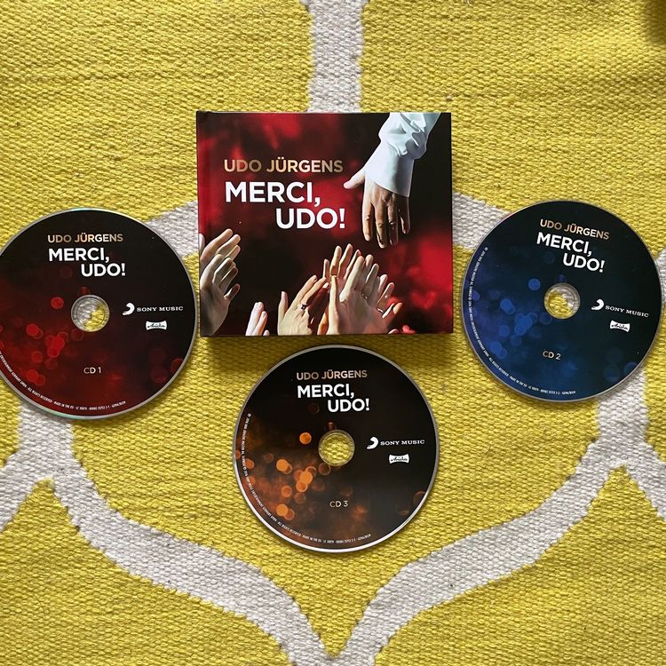 UDO JÜRGENS-3CD BEST OF MERCI, UDO! (BÜCHLEIN) | Kaufen auf Ricardo