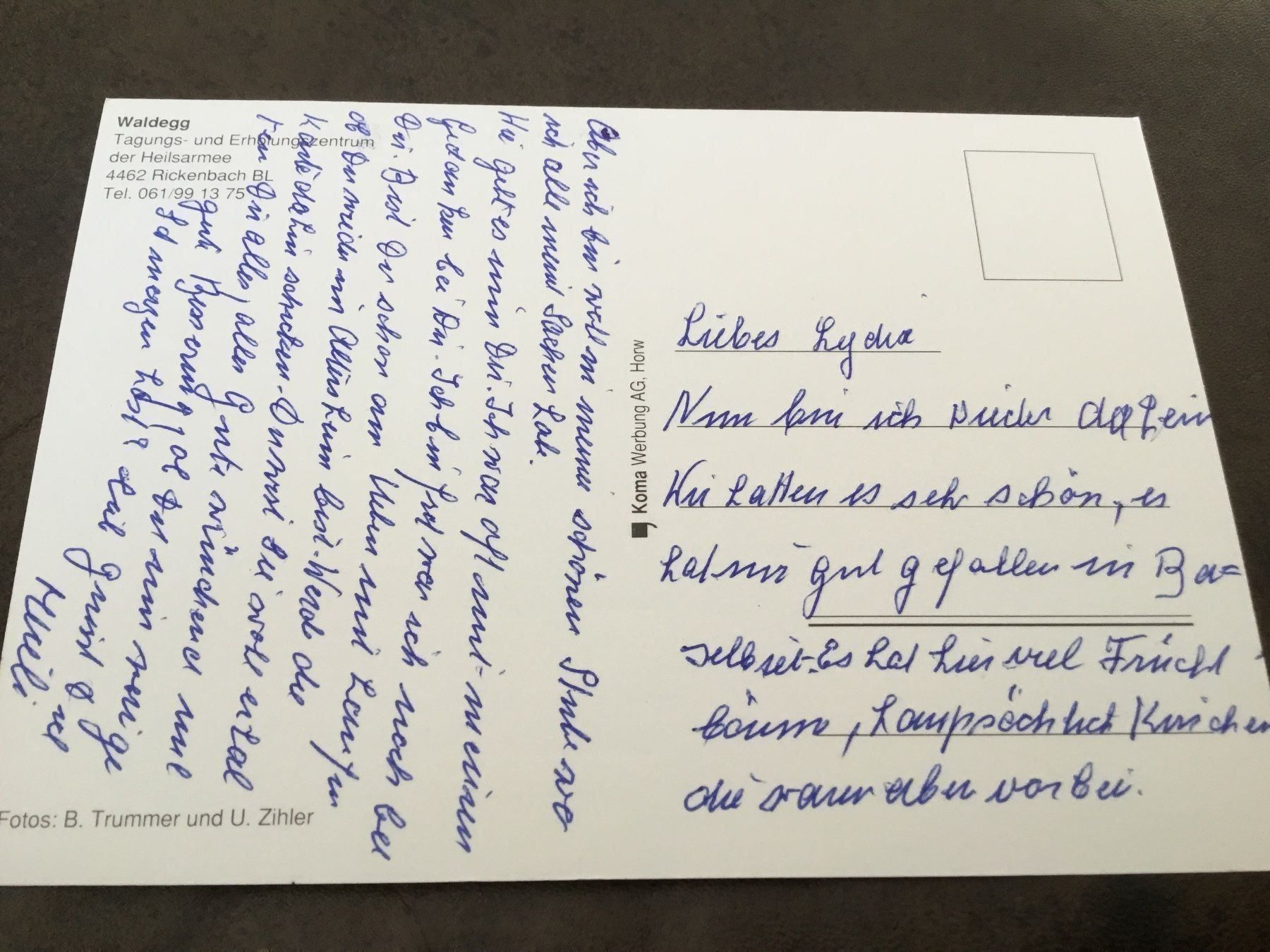 Cartoline postali: Waldegg – Usato da Kerzers venduto da Georges3210 1