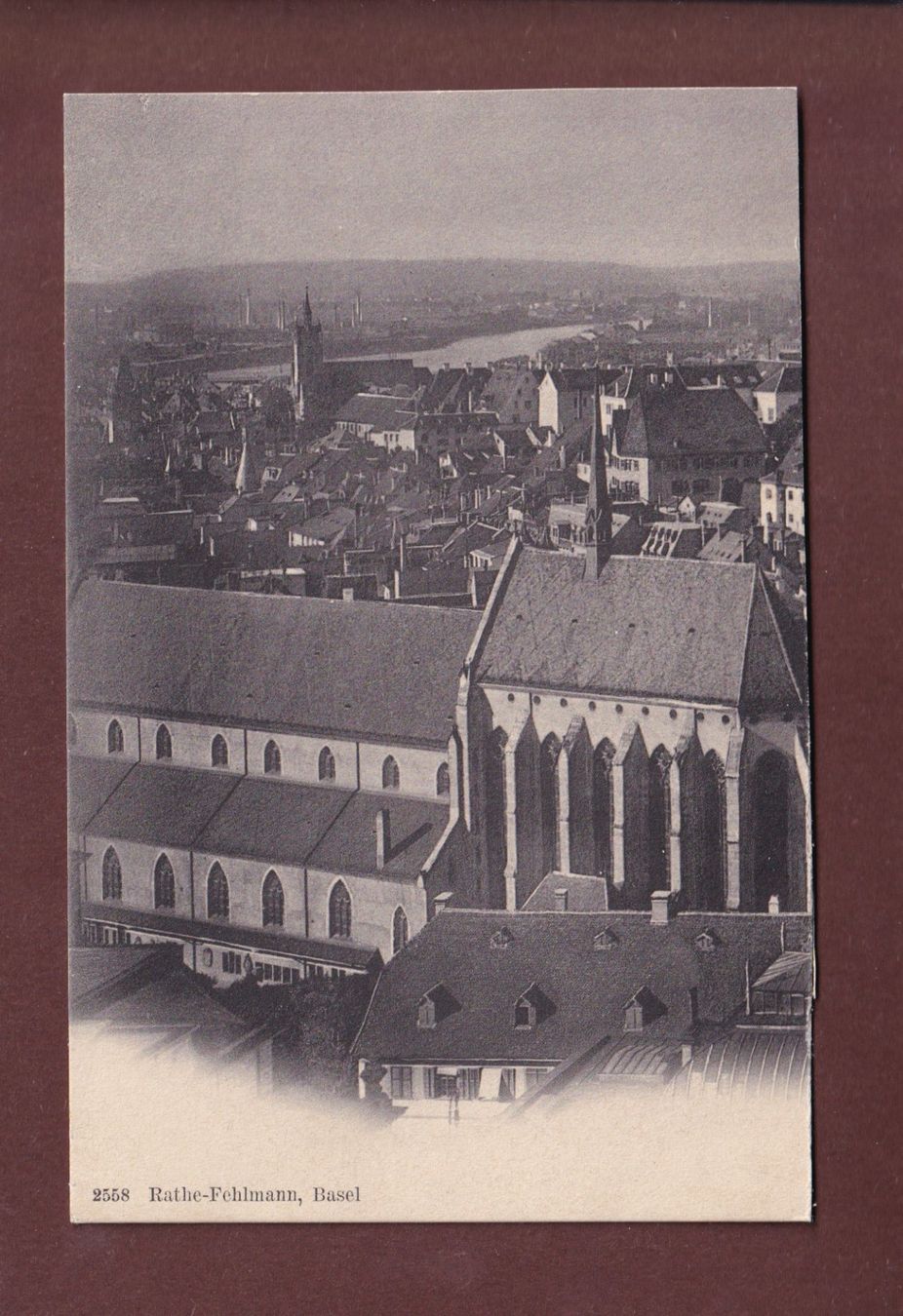 Cartoline postali: BASEL - Teilansicht – Usato da Pully venduto da nicecards-shop