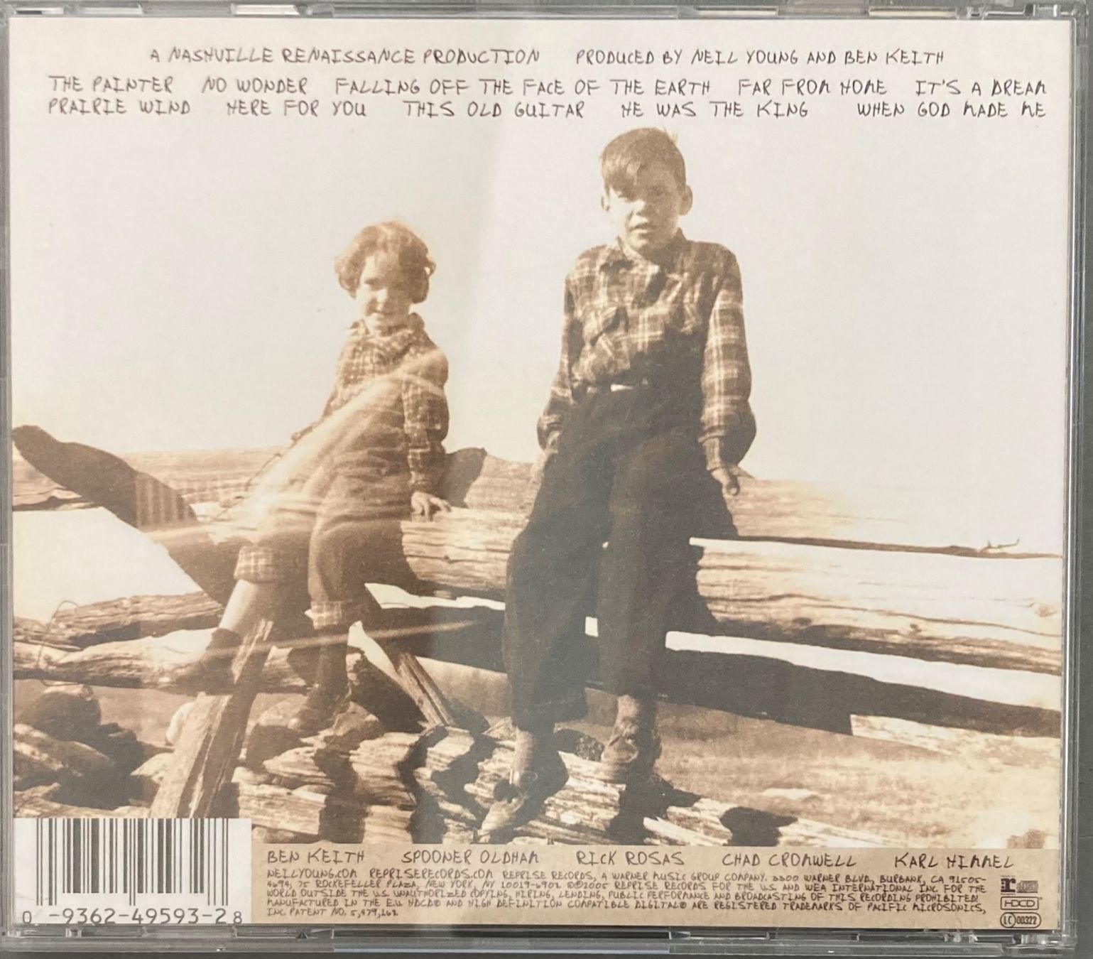 CD: NEIL YOUNG - PRAIRIE WIND – Usato da Poliez-Pittet venduto da Newtown-Records 1