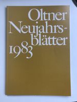 NEUJAHRSBLÄTTER VON OLTEN 1983 RARITÄT