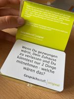 Kartenspiel „Gespräschsstoff“, original